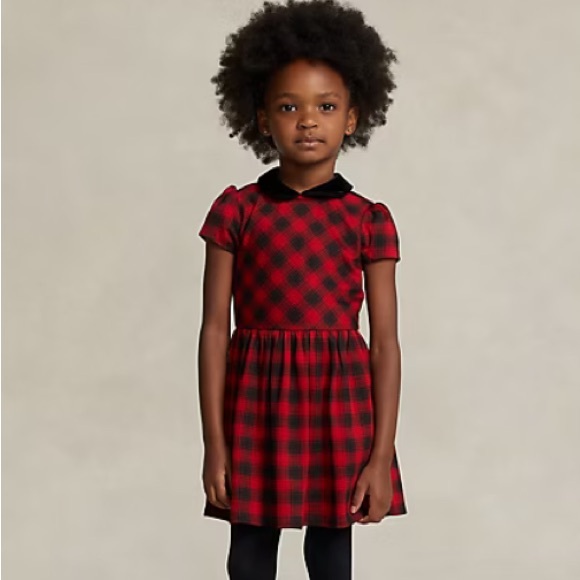 Ralph Lauren Buffalo Stretch Ponte Formal Dress - Picture 6 of 9